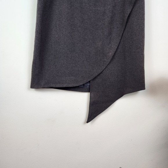 Giorgio Armani Houndstooth Print Skirt Size Italy 46 US 10 NWT Office career - Picture 3 of 8